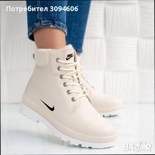 Топли и с пух дамски боти , снимка 1