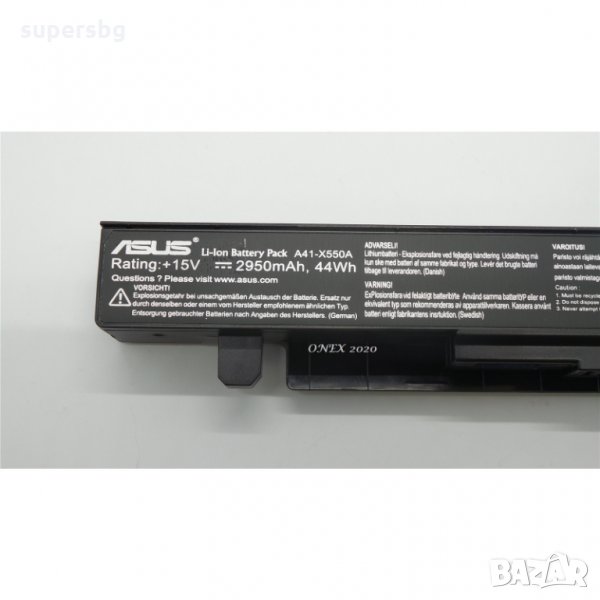 Нова батерия за лаптопи Asus A41-X550A, 8 клетки, 14.4V, 4400mAh., снимка 1