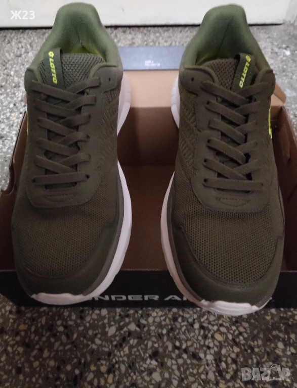 Мъжки спортни маратонки LOTTO – зелени, размер 44 EU , снимка 1