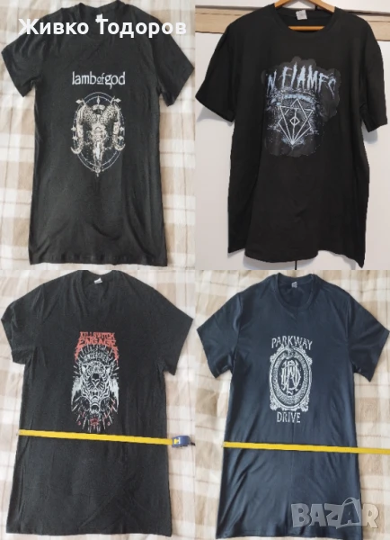 Тениски с принт на МЕТАЛ Групи, снимка 1