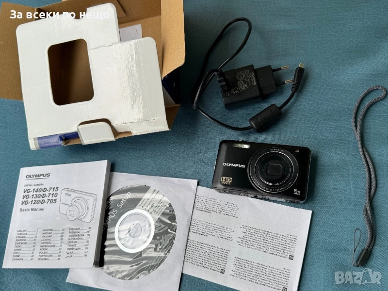 Цифров фотоапарат OLYMPUS VG-130 , 14mp , 5x zoom, снимка 1