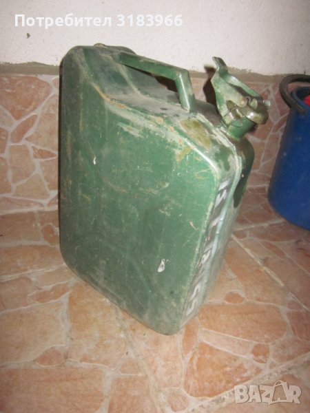 метална руба 10 литра .за гориво  отлична , снимка 1