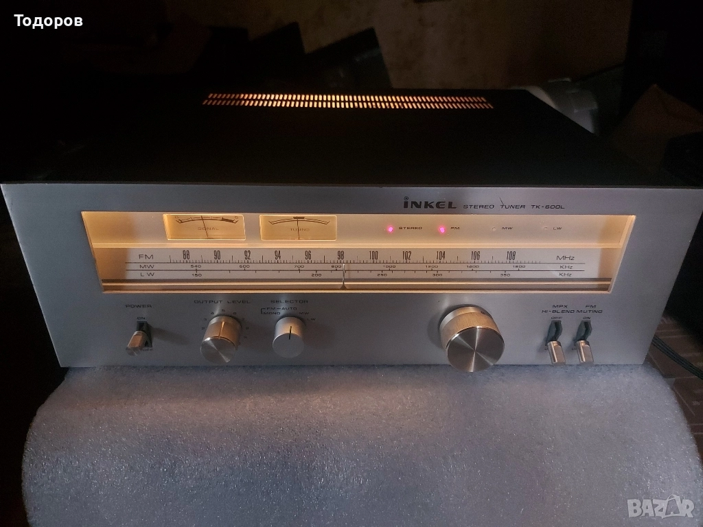 Inkel TK-600L FM Stereo radio tuner , снимка 1