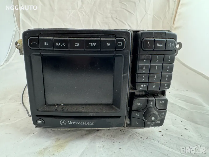 Радио Навигация за Мерцедес, Mercedes S Class W220, A 220 820 03 89, 2208200389, 7612001160, снимка 1