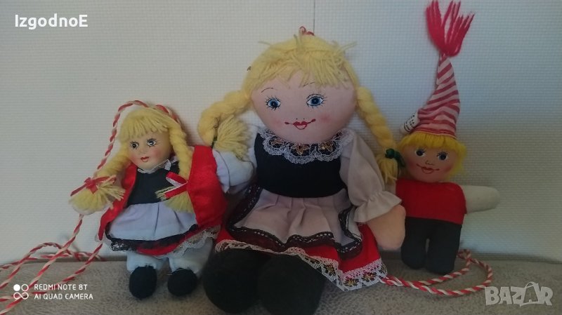 Кукли във фолклорна носия за декорация , снимка 1