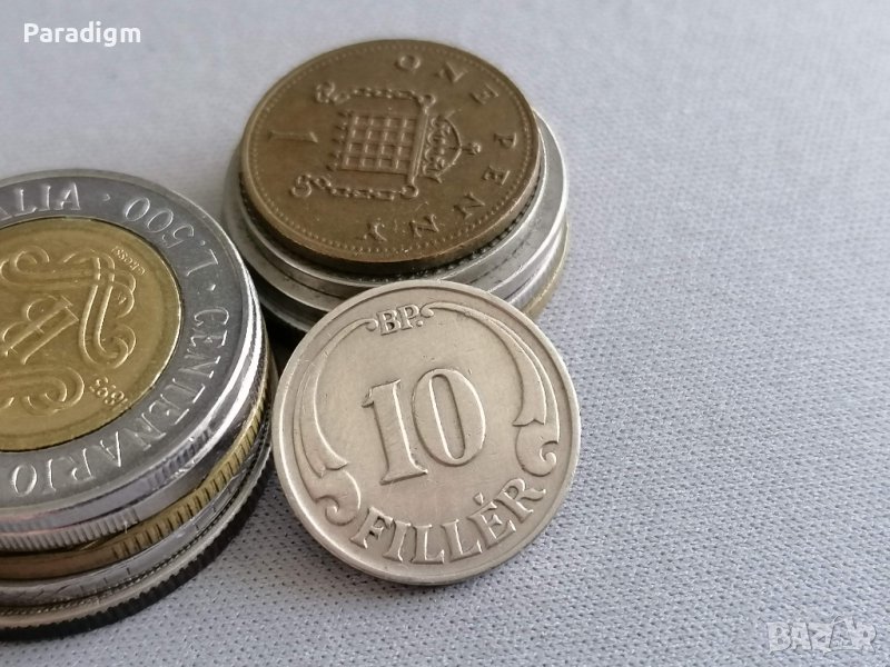 Монета - Унгария - 10 филера | 1935г., снимка 1