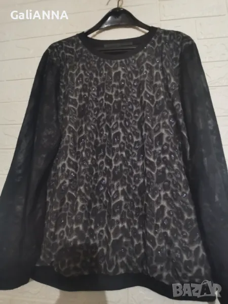 СТРАХОТНА БЛУЗА ЕФЕКТЕН ДЕСЕН 2XL, снимка 1