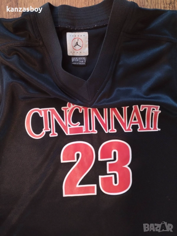 nike jordan rare vintage cincinnati bearcats - мъжки колекцинерски потник ОТЛИЧЕН 2ХЛ, снимка 1