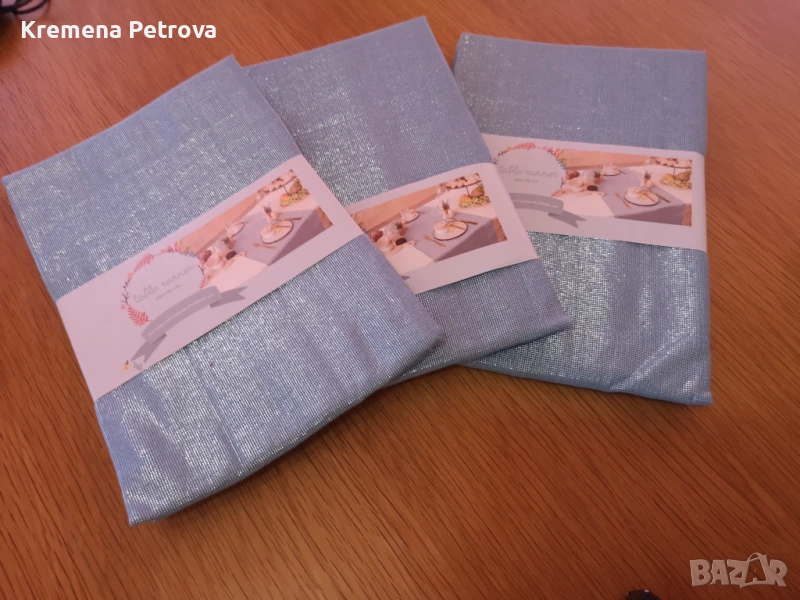 3 броя тишлайфер за маса Размери 45 x 150 см., снимка 1