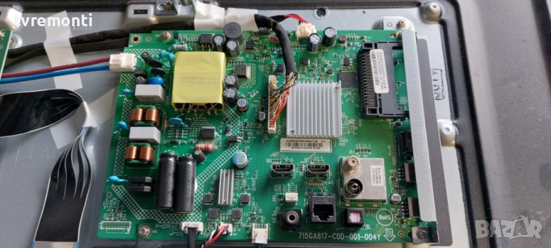 Main board 715GA817-COD-001-004Y for PHILIPS 43PFS6805/12 43inc DISPLAY TPT430H3-FHBF90.K REV.S9MPAE, снимка 1