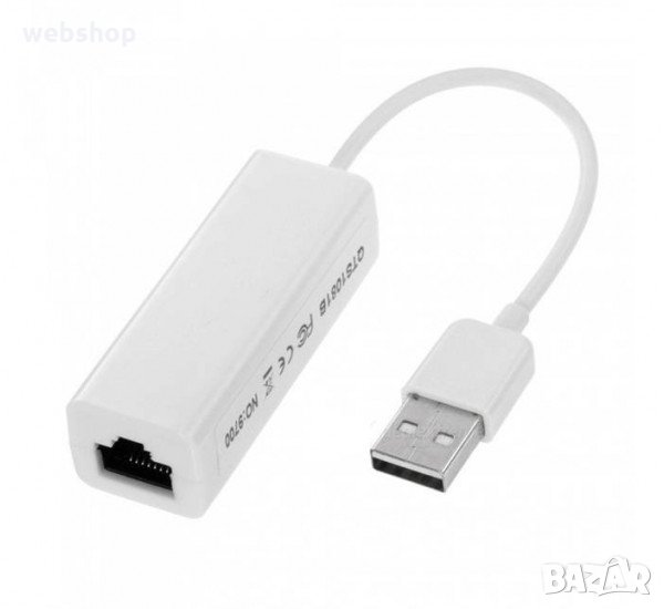 Мрежова LAN карта 9700, външна, USB, RJ45 8pin, 10/100MB/s, снимка 1