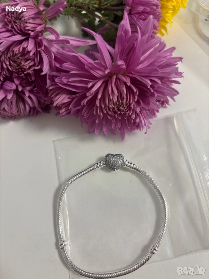 Гривна Пандора и талисмани, снимка 1