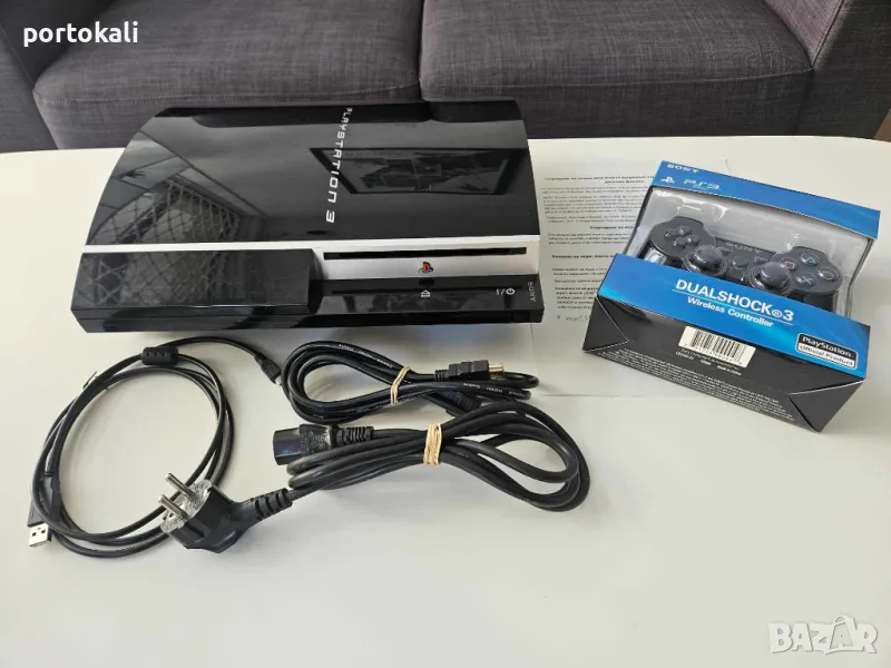 ХАКНАТ! PS3 Playstation 3 Плейстейшън 3 500GB пълен комплект, снимка 1