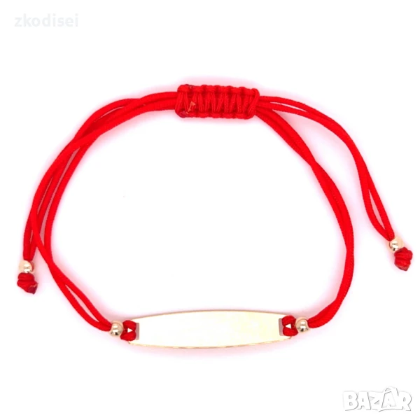 Златна регулируема гривна 1,34гр. 14кр. проба:585 модел:32286-6, снимка 1