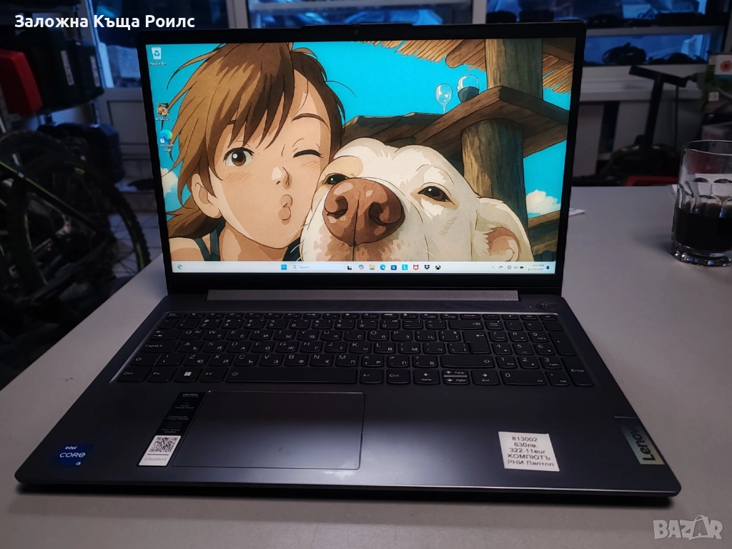 Лаптоп Lenovo IdeaPad Slim 3 15IAN8– Сив, снимка 1