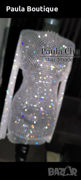 Рокля с камъни мрежа , снимка 1