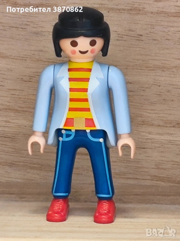 Playmobil Geobra 1992 фигурка на жена, снимка 1