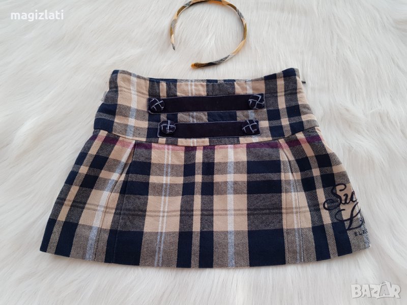 Карирана пола 4 години, снимка 1