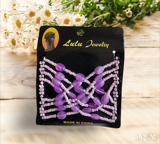 Шнола за прически лилава Ez Combs, снимка 1