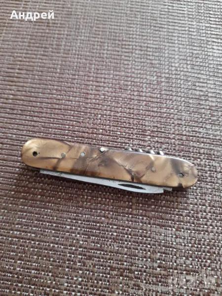 Стар джобен нож,ножче,ножка #79, снимка 1