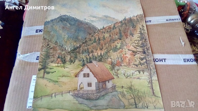 Картина акварел , снимка 1