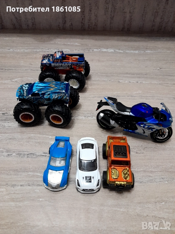 Лот от детски колички за игра, снимка 1