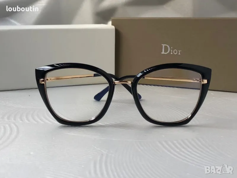 Dior диамант очила за компютър диоптрични рамки.прозрачни слънчеви, снимка 1