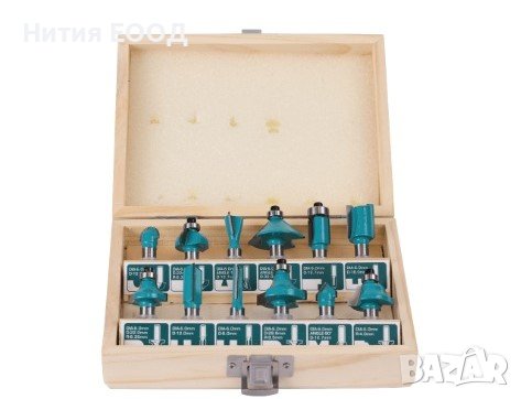 Комплект фрезери ф6, 12 броя, снимка 1