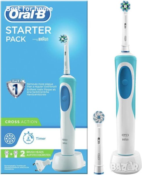 Oral-B Cross Action акумулаторна четка за зъби, снимка 1