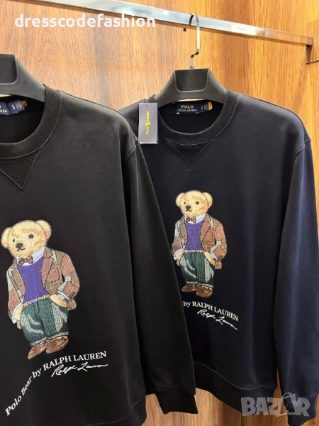 Мъжка черна блуза Polo, снимка 1