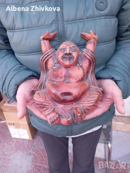 смещият се Буда -Хотей , снимка 1