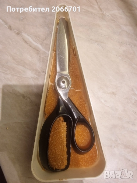 Ножици зиг-заг. сделано в СССР., снимка 1