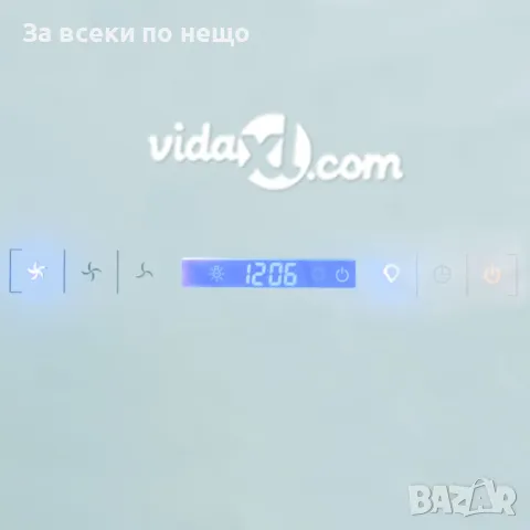 Абсорбатор, закалено стъкло, бял, 600 мм, снимка 5 - Абсорбатори - 48484043