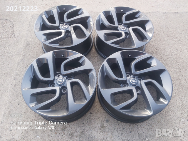 4 броя алуминиеви джанти за Opel Crossland,Мокка 16 