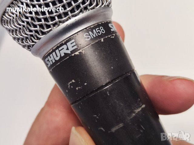Shure SM58 LC Cardioid Dynamic Vocal Microphone х 2 бр. - професионален динамичен микрофон - Mexico, снимка 5 - Микрофони - 39244330