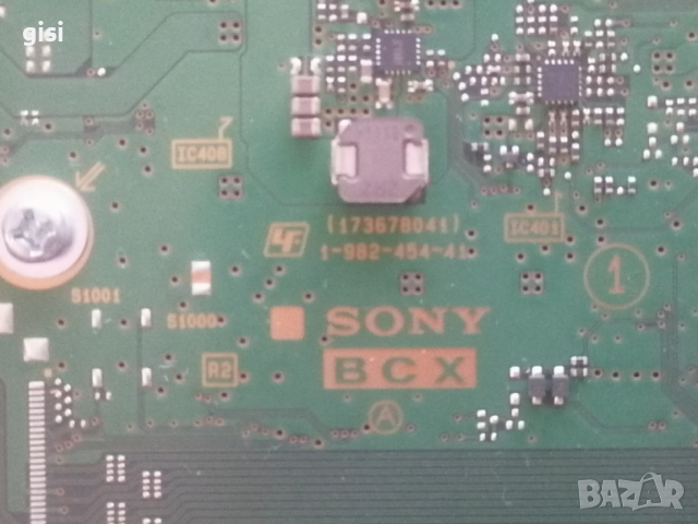 Main Board SONY-KD55XG8196 1-982-454-41 (173678041) , снимка 2 - Части и Платки - 53101083