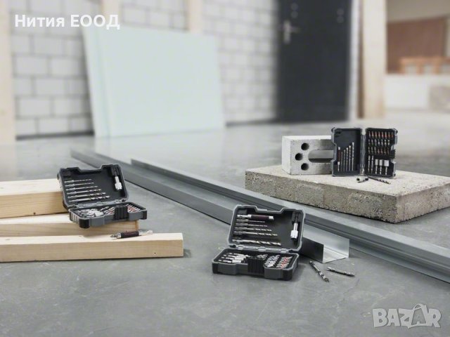Bosch Metal Pro-mix, комплект свредла и битове 35 части Extra hard 2607017328, снимка 12 - Куфари с инструменти - 34343466
