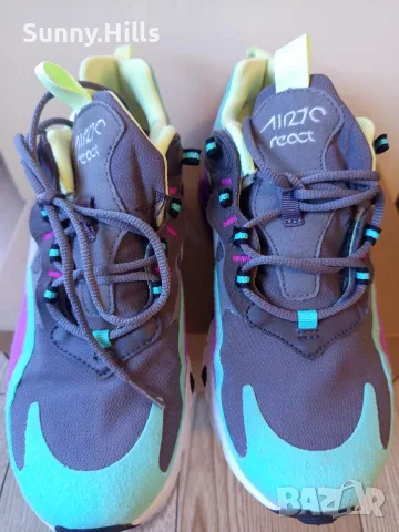 Дамски маратонки Nike Air Max 270 React, снимка 3 - Маратонки - 55990242