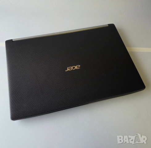 Лаптоп ASUS ASPIRE 5 - 17" Дисплей - i5-8250U - 12 GB DDR4 - 128 GB 2.5 INCH SSD, снимка 2 - Лаптопи за работа - 53257181