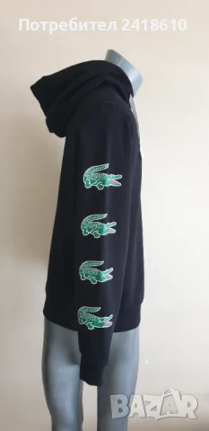 Lacoste SPORT  Hoodie Mens Size 3 - S  НОВО! ОРИГИНАЛ! Мъжка Качулка., снимка 8 - Спортни дрехи, екипи - 51429901