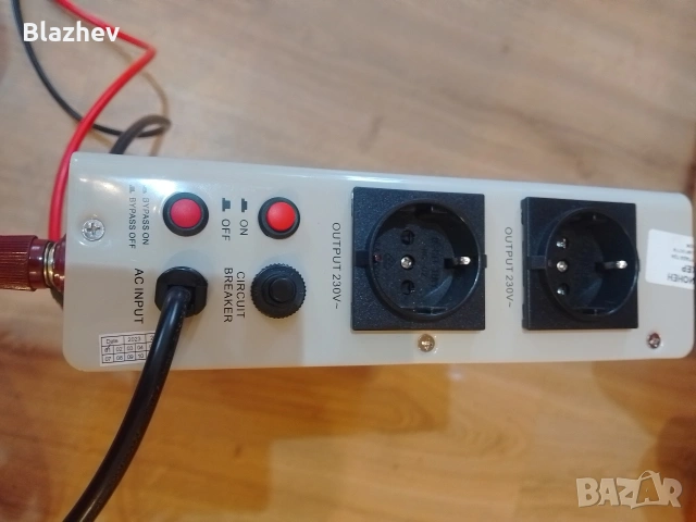 Инвертор за ток UPS чиста синусоида 1000VA, снимка 3 - UPS захранвания - 53424620