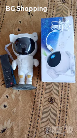 „Астронавтска галактика“ с дистанционно управление и Bluetooth-360° регулируем таймер, снимка 7 - Друга електроника - 47768195