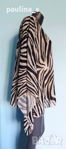 Четири различни броя / Маркова лятна туника от ефирен шифон  , снимка 17 - Туники - 36144388