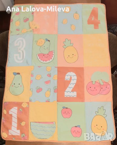 Бебешки памучни одеала, обиколници и комплекти за кошара, хавлия, пелени , снимка 9 - Спално бельо и завивки - 40190783
