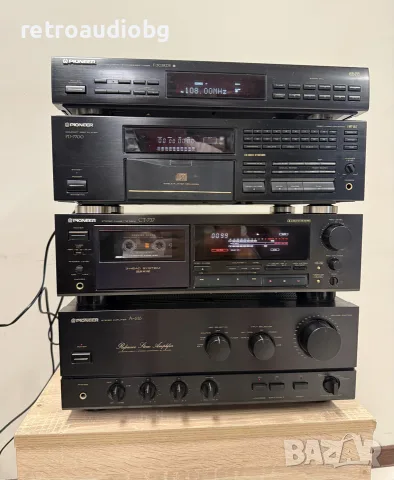 🔊Висок клас аудио сет PIONEER - Усилвател, CD плеър, триглав дек, тунер + опция колони🔉, снимка 2 - Аудиосистеми - 56001756