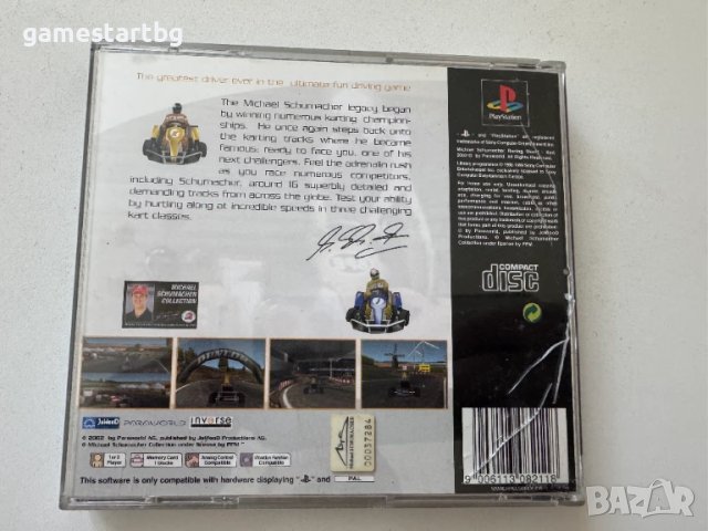 Michael Schumacher Kart 2002 за PS1, снимка 2 - Игри за PlayStation - 51358984
