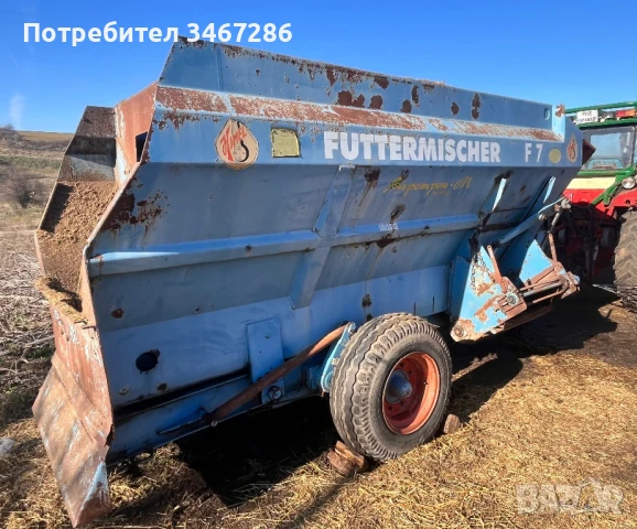 Фуражораздаващо ремарке Миксер, снимка 4 - Селскостопанска техника - 51059532