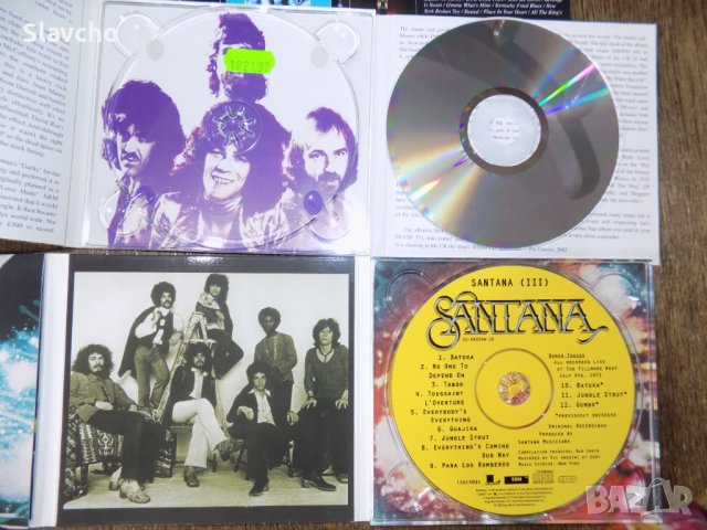 Компакт дискове на- Nazareth - Hair Of The Dog 1975 / Santana III 1971, снимка 4 - CD дискове - 40294595