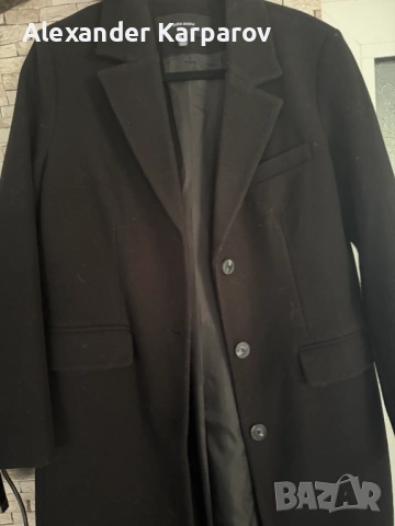 Vero Moda черно дълго палто M - отлично състояние