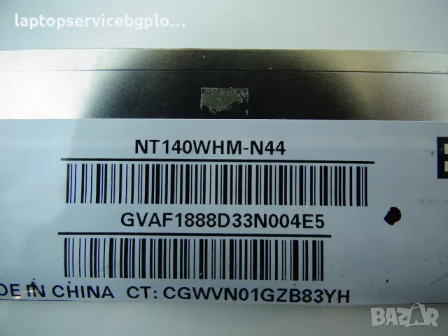 Матрица 14" NT140WHM-N44 LED Матрица / Дисплей за лаптоп 14" HD Матова, снимка 2 - Части за лаптопи - 47485843